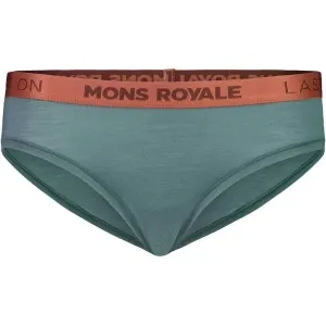 MONS ROYALE FOLO BRIEF Unterhose aus Merinowolle, dunkelgrün, größe L