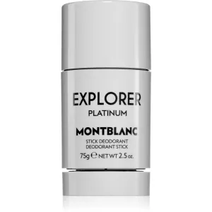 Montblanc Explorer Platinum Deodorant in der Form eines Stiftes für Herren 75 g