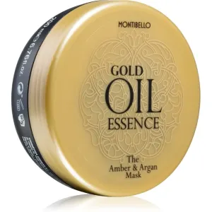 Montibello Gold Oil Amber & Argan Mask revitalisierende Maske für die Haare 200 ml