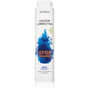 Montibello Colour Correction Stop Orange Shampoo für aufgehelltes und blondes Haar neutralisiert die Messinguntertöne 300 ml