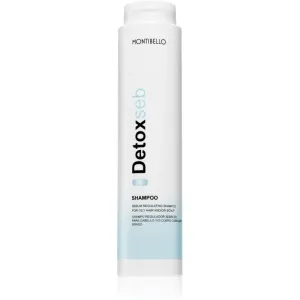 Montibello DetoxSeb Sebum Regulating Shampoo normalisierendes Shampoo für fettige und irritierte Kopfhaut 300 ml