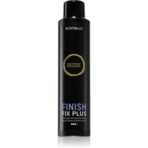 Montibello Decode Finish Fix Plus Spray Haarlack mit starker Fixierung 250 ml