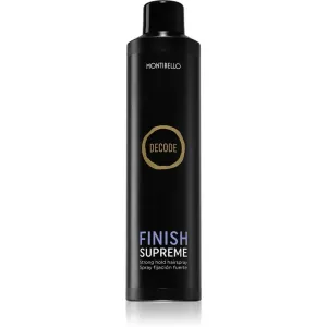 Montibello Decode Finish Supreme Spray Haarlack mit starker Fixierung widerstandsfähig gegen Luftfeuchtigkeit 400 ml