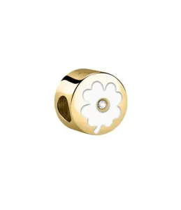 Morellato Charmante vergoldete Perle vierblättriges Kleeblatt Drops SCZ1199