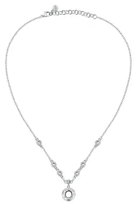 Morellato Funkelnde Halskette aus Stahl mit Kristallen Bagliori SAVO04
