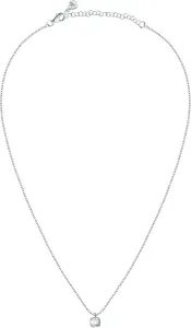 Morellato Glitzernde Silberkette mit Kristall Tesori SAIW98 (Halskette, Anhänger)