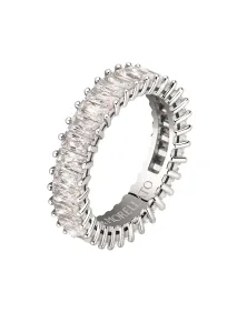 Morellato Funkelnder Ring mit klaren Zirkonen Baguette SAVP100 52 mm