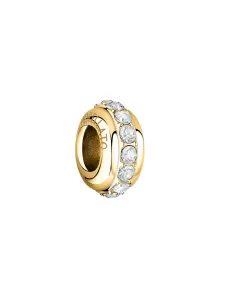 Morellato Moderne vergoldete Perle mit Kristallen Drops SCZ1246