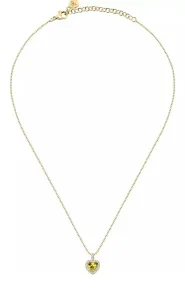 Morellato RomanticRomantische vergoldete Halskette mit Herzen Tesori SAVB01 (Halskette, Anhänger)