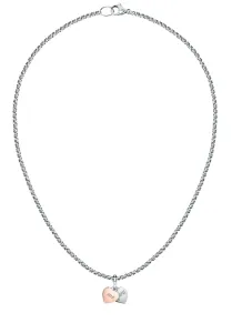 Morellato Romantische Bicolor-Halskette aus Stahl Drops SCZ1264