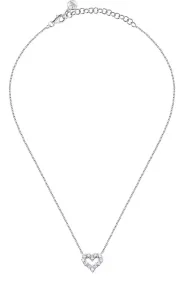 Morellato Romantische Silberkette mit Herzen Tesori SAIW129