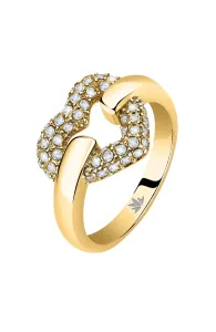 Morellato RomanticRomantischer Ring aus vergoldetem Stahl Bagliori SAVO280 56 mm