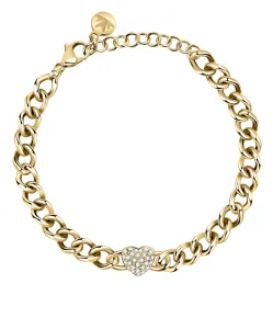 Morellato romantisches vergoldetes Armband mit KristallenIncontri SAUQ15