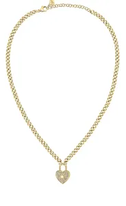 Morellato Romantischevergoldete Halskette mit Kristallen Abbraccio SABG25