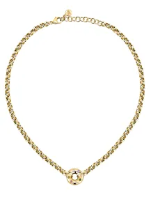 Morellato Vergoldete Halskette mit farbigen Kristallen Bagliori SAVO03