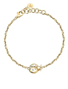 Morellato Wunderschönes vergoldetes Armband für Glück Istanti SAVZ08