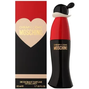Moschino Cheap & Chic Deodorant mit Zerstäuber für Damen 50 ml