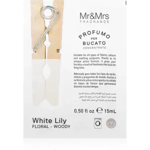Mr & Mrs Fragrance Laundry White Lily konzentrierter Wäscheduft 15 ml