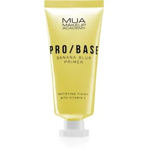 MUA Makeup Academy PRO/BASE Banana Blur feuchtigkeitsspendender Primer unter dem Make-up 30 ml