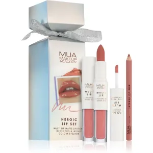 MUA Makeup Academy Cracker Heroic Geschenkset (für Lippen)
