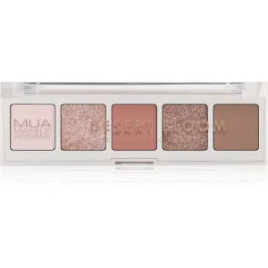 MUA Makeup Academy Professional 5 Shade Palette Lidschattenpalette Farbton Desert Bloom 3,8 g