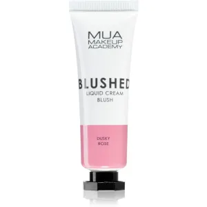 MUA Makeup Academy Blushed Liquid Blusher flüssiges Rouge Farbton Dusky Rose 10 ml