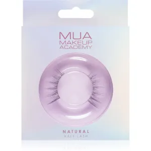 MUA Makeup Academy Half Lash Natural künstliche Wimpern 2 St