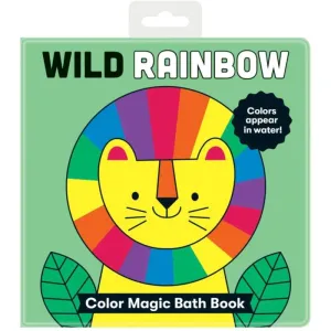 Mudpuppy Color Magic Bath Book Wild Rainbow Badebuch 0+ y 1 St