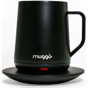 Muggo Power Mug smarte Tasse mit Temperaturregelung Farbe Black 320 ml