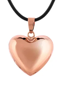 MUMMY BELL Minimalistische Halskette mit Kupferglocke Herz RSM