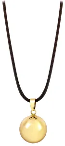 MUMMY BELL Vergoldete Halskette Glöckchen AZ20