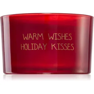 My Flame Winter Wood Warm Wishes Holiday Kisses Duftkerze 13x9 g