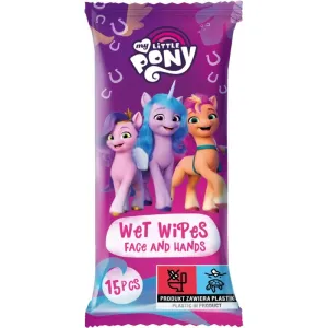 My Little Pony Wet Wipes feuchte Feuchttücher für Kinder 15 St