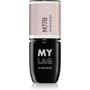 MYLAQ UV Gel Polish Gel-Nagellack Farbton My Pale Blush 5 ml
