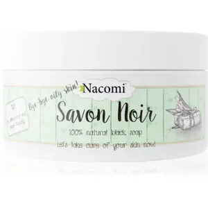 Nacomi Bye-Bye oily skin! Schwarze Seife Für Gesicht und Körper 120 g