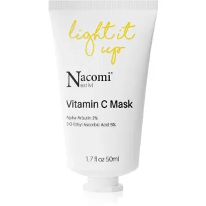 Nacomi Next Level Light It Up aufhellende Hautmaske mit Vitamin C 50 ml