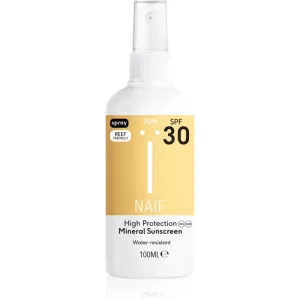 Naif Sun Mineral Sunscreen SPF 30 schützendes Sonnenspray SPF 30 100 ml