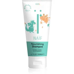 Naif Kids Nourishing Shampoo Babyshampoo für die leichte Kämmbarkeit des Haares für Kinder 200 ml