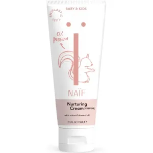 Naif Baby & Kids Nurturing Cream pflegende Creme Nicht parfümiert für Kinder ab der Geburt 75 ml