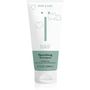 Naif Baby & Kids Nourishing Shampoo nährendes Shampoo Für die Kopfhaut der Kinder 200 ml