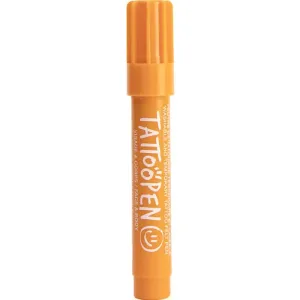 Nailmatic Tattoo Pen Tattoo-Stift Für Gesicht und Körper Orange 1 St
