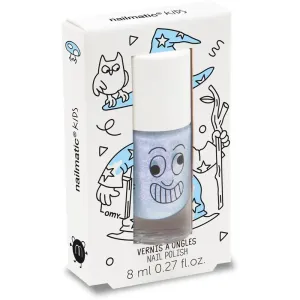Nailmatic Kids Nagellack für Kinder Farbton Merlin - pearly blue 8 ml
