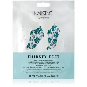 Nails Inc. Thirsty Feet Hydratisierende Maske für Füssen 18 ml