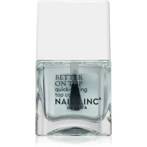 Nails Inc. Better on Top glänzender Deck-Schutzlack für die Fingernägel 14 ml