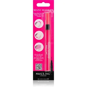 Nails Inc. Mani Marker dekorativer Nagellack Im Applikator-Stift Farbton Pink 3 ml