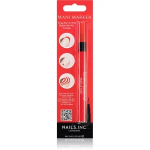 Nails Inc. Mani Marker dekorativer Nagellack Im Applikator-Stift Farbton Red 3 ml