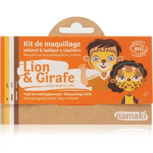 Namaki Color Face Painting Kit Lion & Giraffe Set für Kinder 1 St