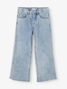name it Wide Jeans Kinder Blau