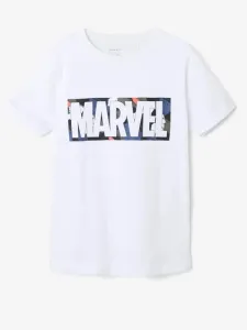 name it Marvel Kinder  T‑Shirt Weiß