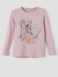 name it Serke Kinder  T‑Shirt Rosa
